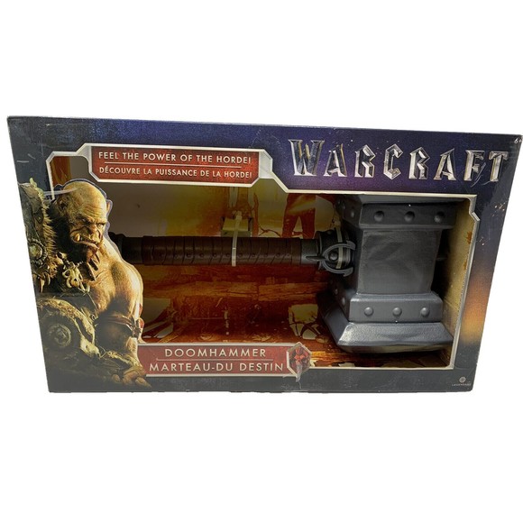 WarCraft Doomhammer Feel the Power of the Horde Legendary Toy Replica WoW - Picture 1 of 4